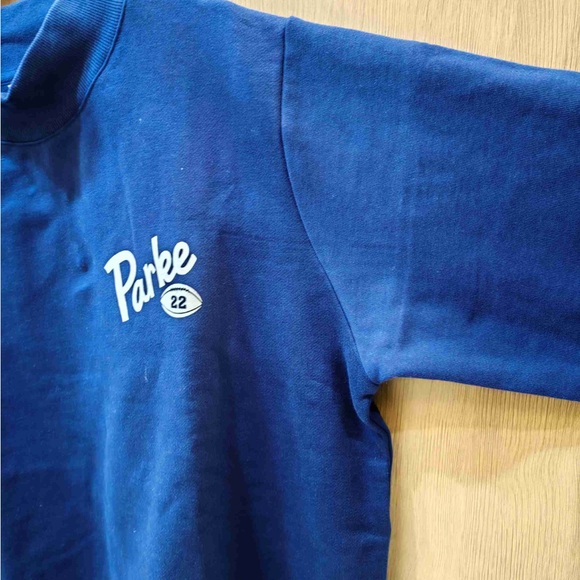 Parke Women's Cozy Blue Sweatshirt - Picture 3 of 8